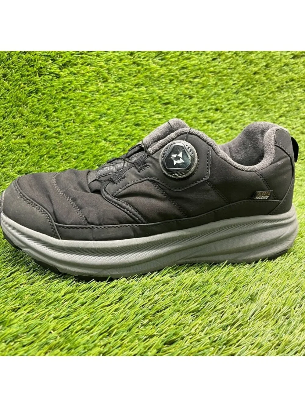 Nepa Isenberg Vertex Dial Mens Size 8.5 Black Gray Trekking Hiking Padded Shoes